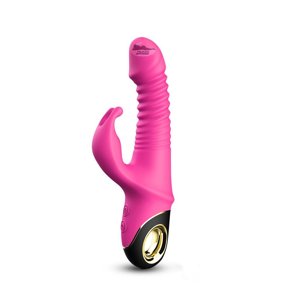 Baddie Power Thrust Rabbit Vibrator - Vibrator - The Secret Affaire