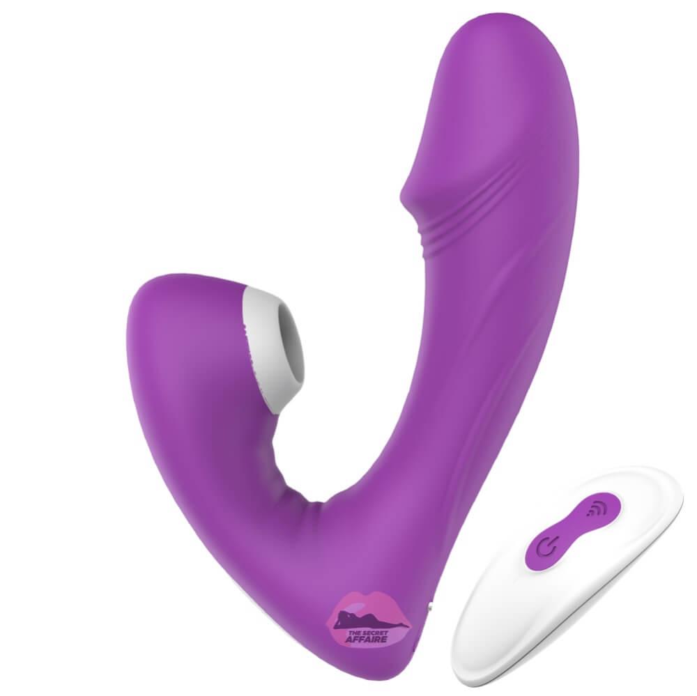 The Soul Sucker Sucking Vibrator (Remote) - Vibrators > Sucking Vibrators - The Secret Affaire