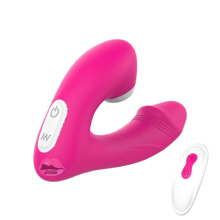 The Soul Sucker Sucking Vibrator (Remote) - Vibrators > Sucking Vibrators - The Secret Affaire