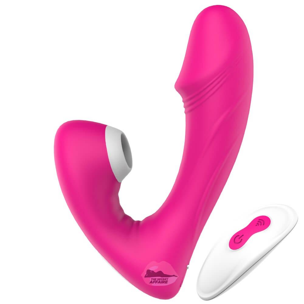 The Soul Sucker Sucking Vibrator (Remote) - Vibrators > Sucking Vibrators - The Secret Affaire